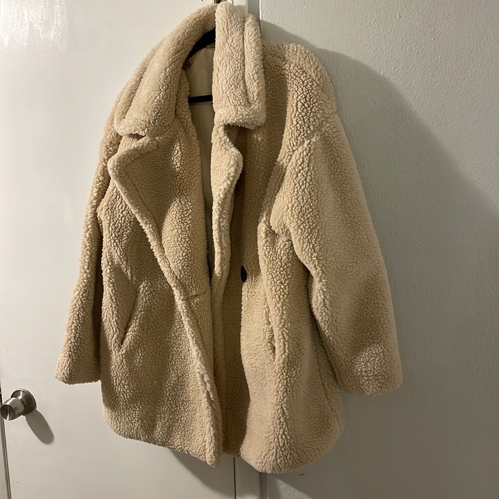 Womens teddy winter jacket